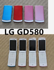 Teléfono celular original desbloqueado LG GD580 piruleta dLite galleta abatible 2,8" 3 mp gsm 3g segunda mano  Embacar hacia Argentina