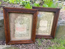 2 oak picture frames for sale  Montclair