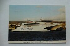 Used, N462 SEACAT Hovercraft Speed Great Britain DOUGLAS Isle of Man 1990 Postcard for sale  Shipping to South Africa
