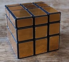 ROMPECABEZAS CUBO ESPEJO DORADO 3x3 CUBO DE VELOCIDAD ""AKA RUBIK'S ""BRAINTEASER , usado segunda mano  Embacar hacia Argentina