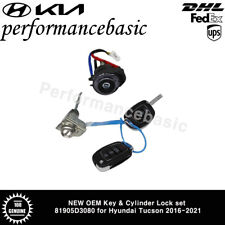 NOVO conjunto de trava de chave e cilindro OEM 81905D3080 para Hyundai Tucson 2016-2021 comprar usado  Enviando para Brazil