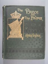 El príncipe y el mendigo de Mark Twain 1882 HC primera edición primer número  segunda mano  Embacar hacia Mexico