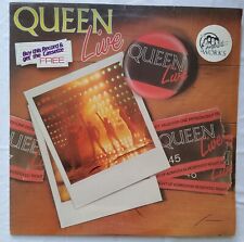 Queen Live Vinyl RARO SUL-AFRICANO Press com adesivo promocional , usado comprar usado  Enviando para Brazil