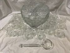 Vintage crystal punch for sale  Deer Park