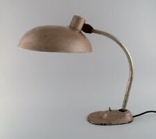 Large adjustable work lamp in original metallic lacquer. Industrial design., used for sale  Shipping to South Africa