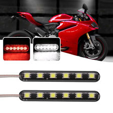 6 luzes LED luz traseira de freio de tira de carro motocicleta estroboscópio lâmpada intermitente universal, usado comprar usado  Enviando para Brazil
