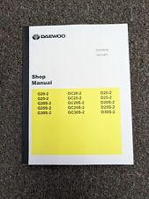 Daewoo D20-2 D20S-2 D30S-2 D25-2 Empilhadeira Elevadora Loja Manual de Serviço de Reparo comprar usado  Enviando para Brazil