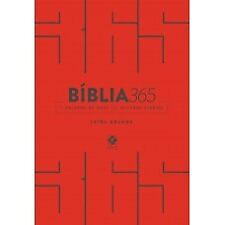 Bíblia 365 - Letra Grande - Vermelha Mundo Cristão em Português comprar usado  Brasil 