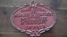 Ancienne plaque concours d'occasion  Calais