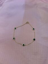 18ct gold emerald for sale  LONDON