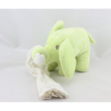 Doudou éléphant vert d'occasion  Le Portel
