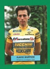 CYCLISME carte cycliste FLAVIO GIUPONNI équipe MERCATONE UNO 1992, usado comprar usado  Enviando para Brazil