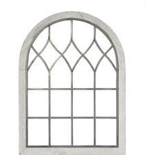 Used, Wood & Metal Arched Window Wall Decor, 23x31 for sale  Shipping to South Africa
