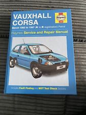 Vauxhall corsa haynes for sale  GOOLE