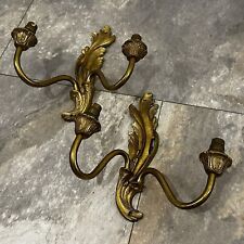 Pair vintage brass for sale  EASTLEIGH