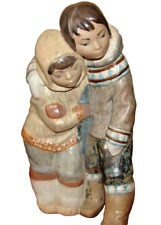 Lladro porcelain eskimo for sale  CRAMLINGTON