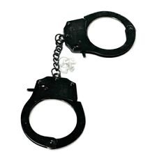 Black metal handcuffs for sale  ROMFORD