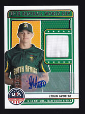 2023 Panini Stars & Stripes ETHAN GROBLER 🔥 U18 World Cup Jersey Auto 59/72 for sale  Shipping to South Africa