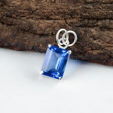 Used, Gift For Her 925 Sterling Silver Natural Tanzanite Gemstone Jewelry Pendant for sale  Shipping to South Africa