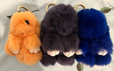 Soft bunny keychains for sale  New York