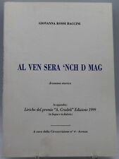 Libro dialetto carrarino usato  Sarzana