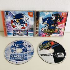Sonic Adventure SEGA Dreamcast DC conjunto de 2 importados do Japão comprar usado  Enviando para Brazil