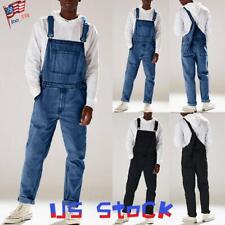 Mens denim overalls for sale  USA