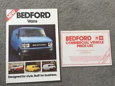 Bedford vans brochure for sale  WEYMOUTH