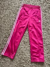 Pantalones de pista Adidas Originals para mujer Adi-Firebird rosa trébol logotipo talla S UK10 segunda mano  Embacar hacia Argentina