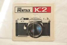 Pentax user manual usato  Somma Lombardo