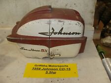 1958 johnson 5.5hp for sale  North Adams