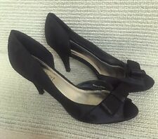 Black satin peep for sale  HARROW