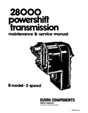 28000 1986 Powershift serviço de transmissão reparo homem compatível com Clark R 3 velocidades 28 comprar usado  Enviando para Brazil