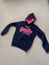 girls superdry hoodie for sale  MAIDENHEAD