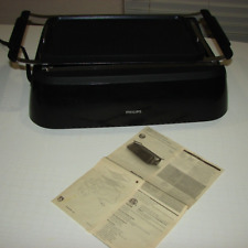 Philips Avance HD6372/94 Indoor Grill - Black USED ONCE~LKNW~ for sale  Shipping to South Africa