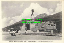 L137154 Passo del Tonale. Monumento alla Vittoria Alata e Cima Cadii. Daldoss Do for sale  Shipping to South Africa