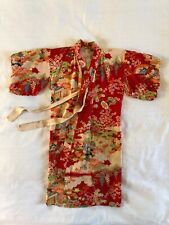 Quimono de seda japonês infantil vintage dos anos 1950 comprar usado  Enviando para Brazil