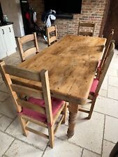Pine dining table for sale  CRAWLEY