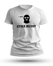 Camiseta CS:GO Funny Gaming Cyka Blyat Counter Strike comprar usado  Enviando para Brazil