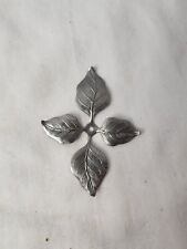Pressed Stamped Steel - Four-Leaf Decor .020" Thickness - Set of 100  ( 1 lb ) for sale  Shipping to South Africa