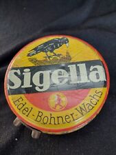 Blechdose sigella wachs gebraucht kaufen  Heide