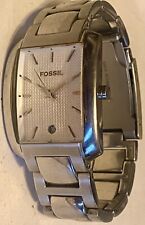 Fossil Mens SS Quartz Watch FS-4008 for sale  Shipping to South Africa