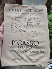 picasso print for sale  IPSWICH