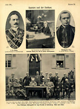 90 años fiesta de la fundación Saxo-Borussia Heidelberg Nikolaus Kinet R. Badet v.1910 segunda mano  Embacar hacia Mexico