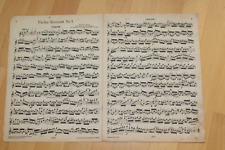 Noten violin konzert gebraucht kaufen  Bielefeld