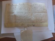 1680 manuscript for sale  LEVEN
