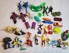 Lote de brinquedos McDonalds 2008-2012 DC Comics Smurfs Transformers Green Lantern Rangers, usado comprar usado  Enviando para Brazil