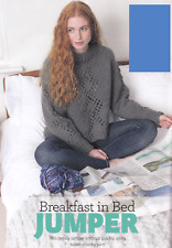 KNITTING PATTERNS SWEATER 117-146.5cm S-CHUNKY & WALL HANGING HOME ARAN KNM M4A for sale  Shipping to South Africa