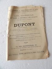 Antique dupont 1902 d'occasion  Expédié en Belgium