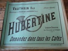 Affiche liqueur hubertine d'occasion  Einville-au-Jard